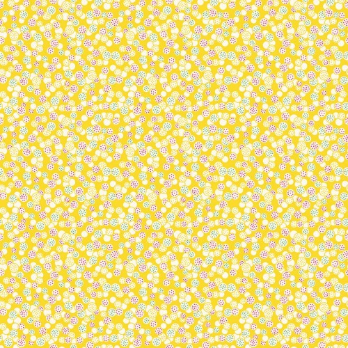 Penny Rose Fabrics ~ Hope Chest 2 ~ Circles Yellow