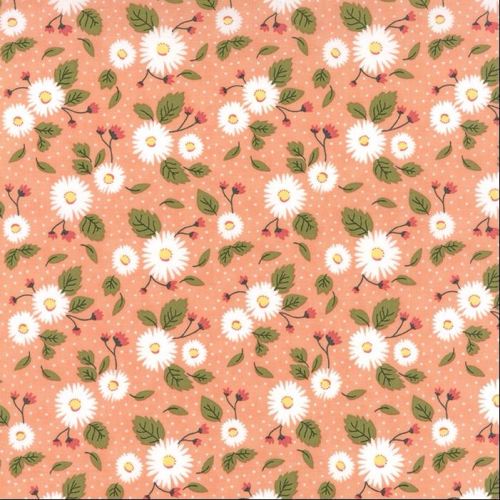 Moda Fabrics ~ Little Miss Sunshine ~ Fresh Daisies Peach