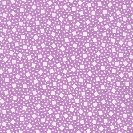 Robert Kaufman Fabrics ~ Penny's Pets ~ Falling Squares in Hibiscus