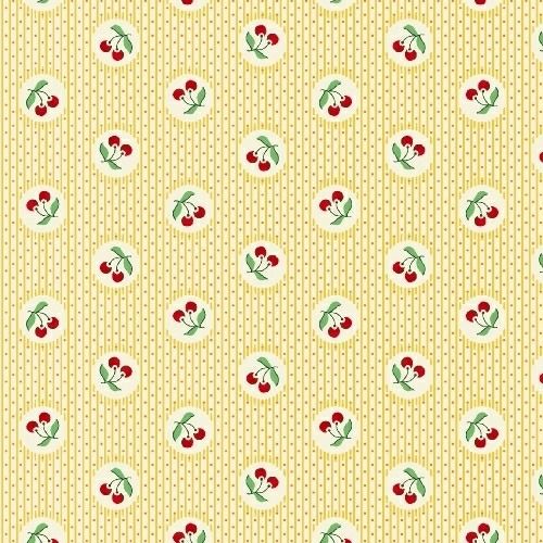 Marcus Brother Fabrics ~ Aunt Grace ~ Cherry Yellow