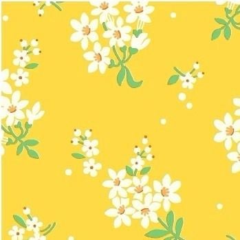 Windham Fabrics ~ Feedsack ~ Flower Cluster Yellow