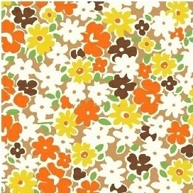Windham Fabrics ~ Feedsack ~ Multi Floral Yellow