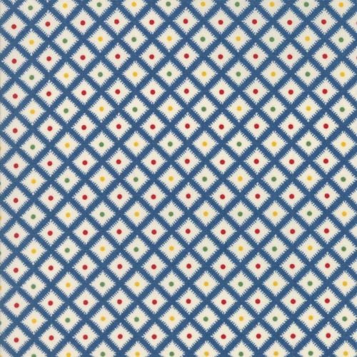 Moda Fabrics ~ Hop, Skip and a Jump ~ Picnic Basket Blueberry