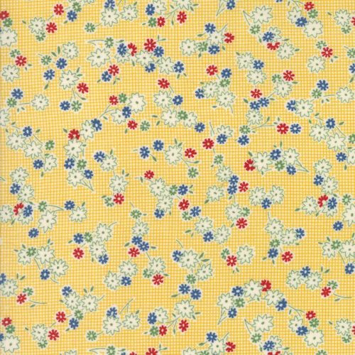 Moda Fabrics ~ Hop, Skip and a Jump ~ Playful Posies Sunshine
