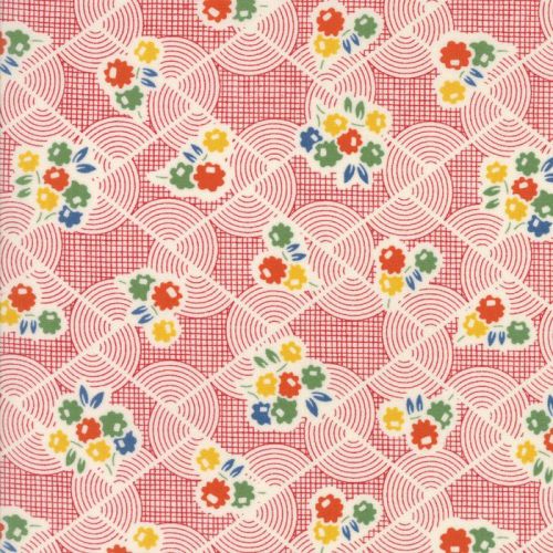 Moda Fabrics ~ Hop, Skip and a Jump ~ Recess Cherry