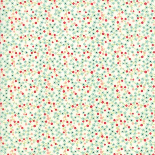 Moda Fabric ~ Bonnie and Camille Basics ~ Scrumptious Berries Aqua