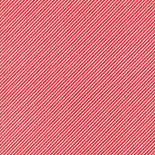 Moda Fabric ~ Bonnie and Camille Basics ~ Scrumptious Stripe Red