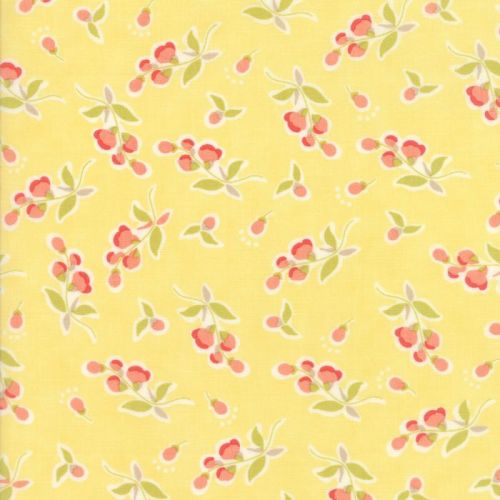 Moda Fabrics ~ Coney Island ~ Posies Buttercup Yellow