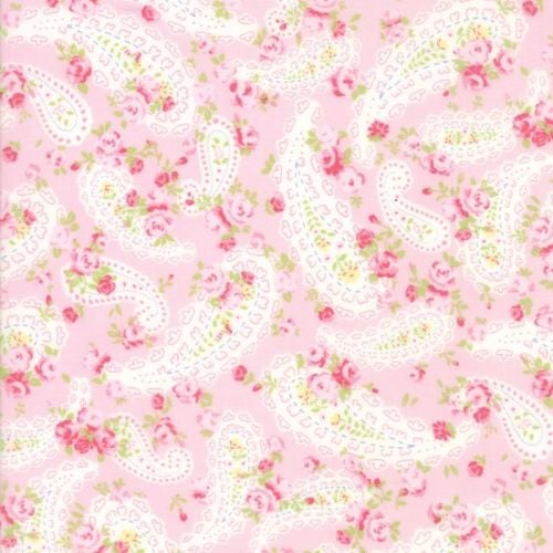 Moda Fabric ~ Guernsey ~ Dawsey Paisley Bloom