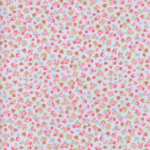 Moda Fabric ~ Guernsey ~ Isola Small Floral Sky