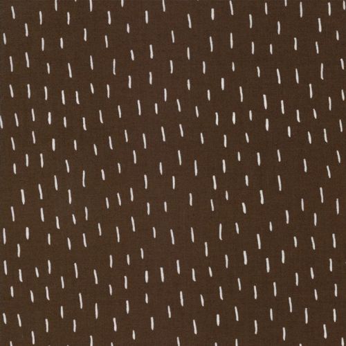 Moda Fabric ~ Merrily ~ Just a Dash in Chocolate