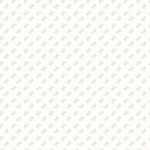 Riley Blake Fabric ~ Bee Backgrounds ~ Bicycle Mint