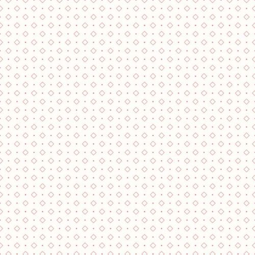 Riley Blake Fabric ~ Bee Backgrounds ~ Diamond Coral