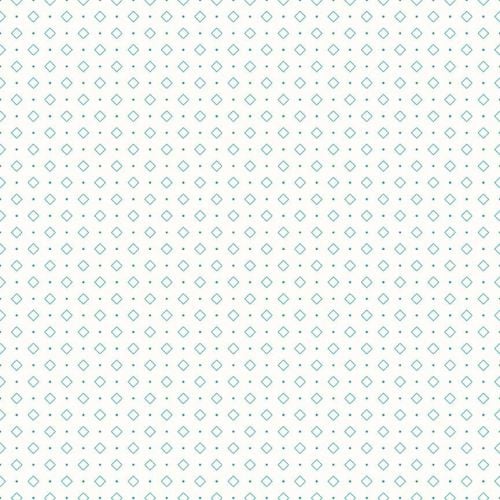 Riley Blake Fabric ~ Bee Backgrounds ~ Diamond Turquoise