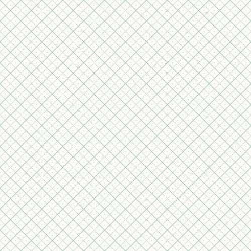 Riley Blake Fabric ~ Bee Backgrounds ~ Grid Teal
