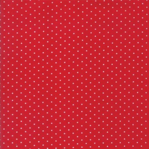 Moda Fabrics ~ Sugar Plum Christmas ~ Christmas Dot Candy Red