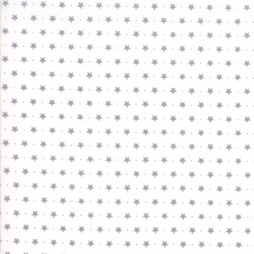 Moda Fabrics ~ Sugar Plum Christmas ~ Twinkle Star Icicle White