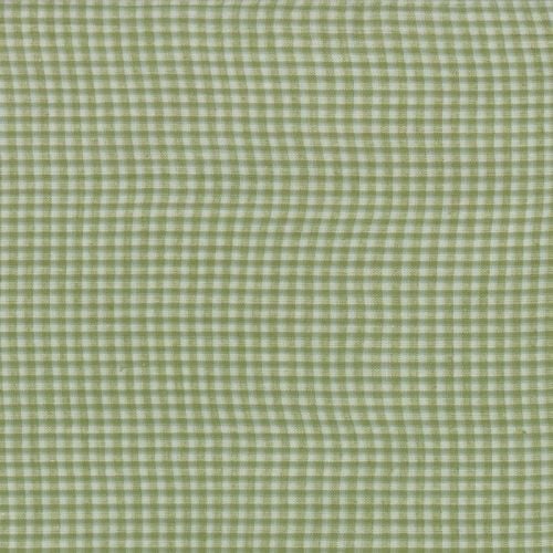 Moda Fabrics ~ Snowfall Wovens ~ Mini Gingham Green