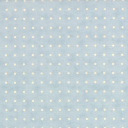 Moda Fabrics ~ Snowfall ~ Dots Snow White on Ice