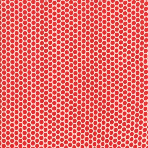 Moda Fabric ~ 30's Playtime 2017 ~ Kerchief Dot Scarlett