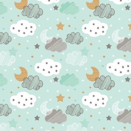 Art Gallery Fabrics ~ Sweet Dream ~ Starry Night Blue