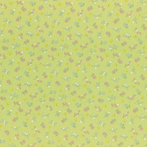 Lecien Fabric ~ Retro 30's Smile Child Spring 2017 ~ Flowers and Butterflie
