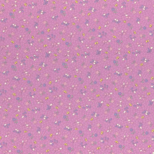 Lecien Fabric ~ Retro 30's Smile Child Spring 2017 ~ Flowers and Butterflie
