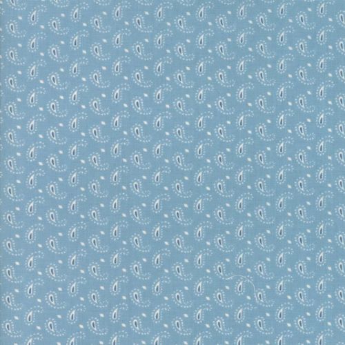 Moda Fabrics ~ Ann's Arbor ~ Little Paisley Light Blue
