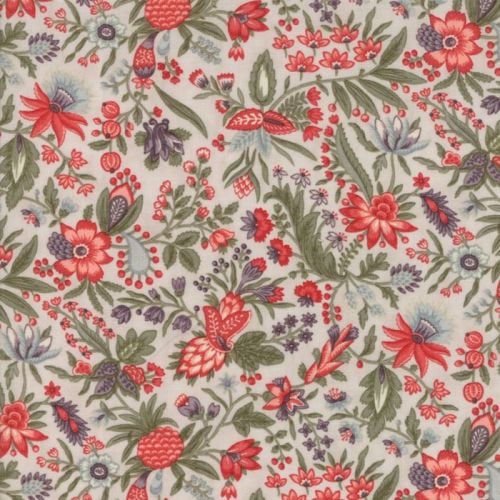 Moda Fabrics ~ Quill ~ Flourish Floral Parchment