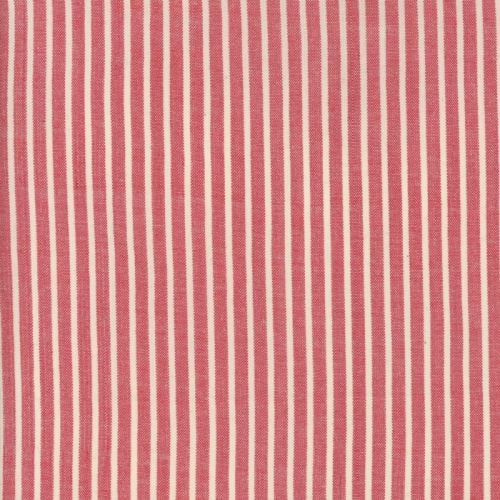 Moda Fabrics ~ Atelier De France Wovens ~ Striped Rouge