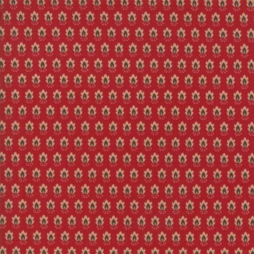 Moda Fabrics ~ Atelier De France ~ Vence Rouge