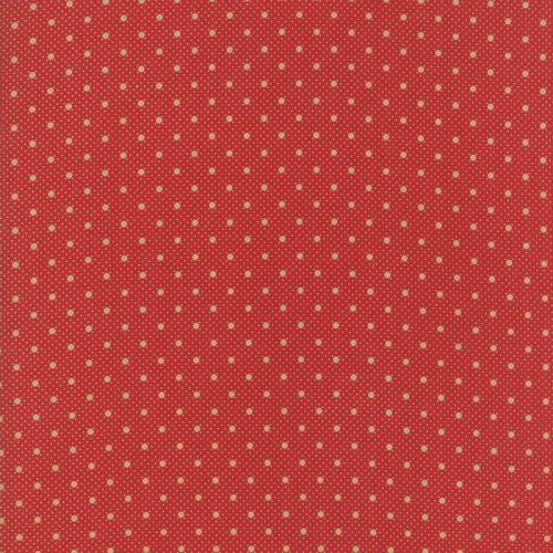 Moda Fabrics ~ Farmhouse Reds ~ Dots on Dots Red