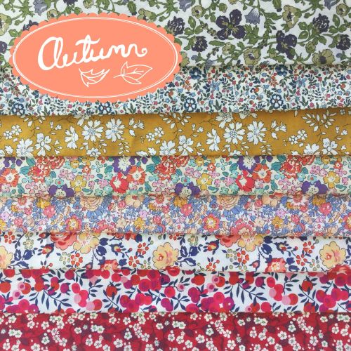 Liberty of London Tana Lawn ~ Fat Eighth Bundle ~ Autumn