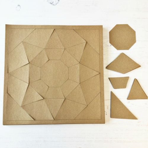 Queens Walk Quilt Complete Paper Piece Kit
