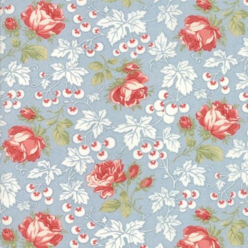 Moda Fabrics ~ Victoria ~ Kensington Garden Blue Eyes