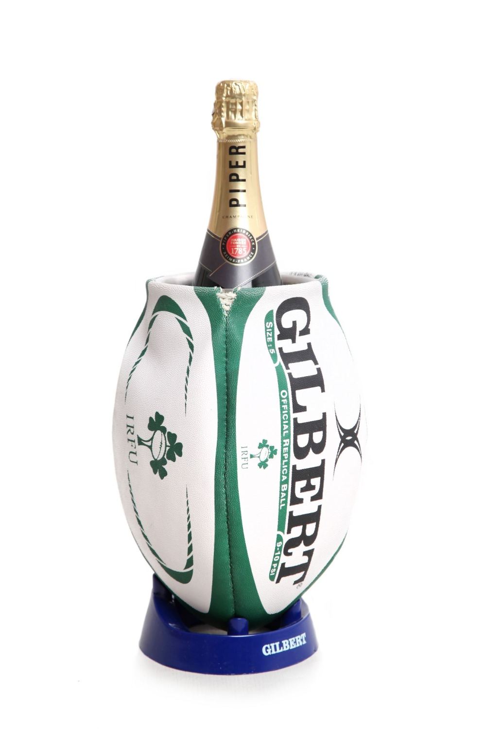 Ireland Rugby Ball Wine Cooler