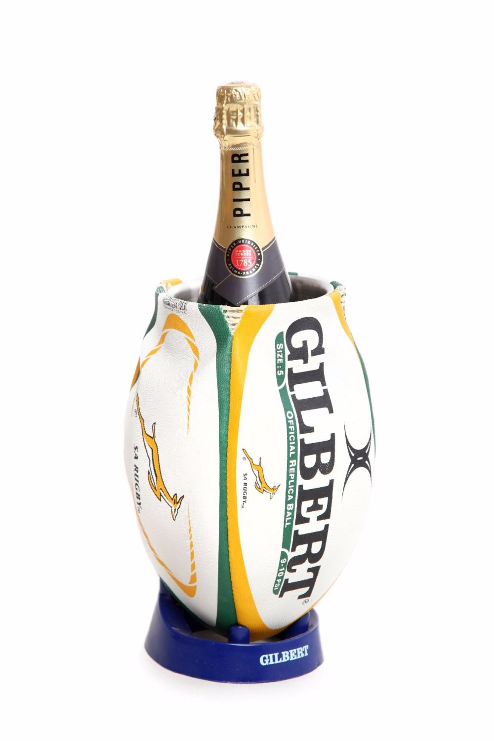 South Africa Rugby Ball Wine Cooler