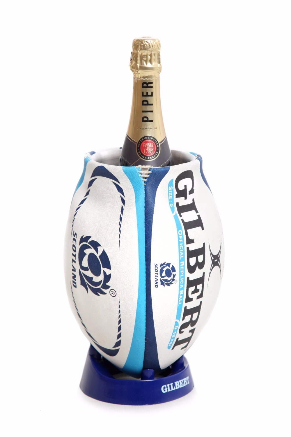 Scotland Rugby Ball Wine Cooler