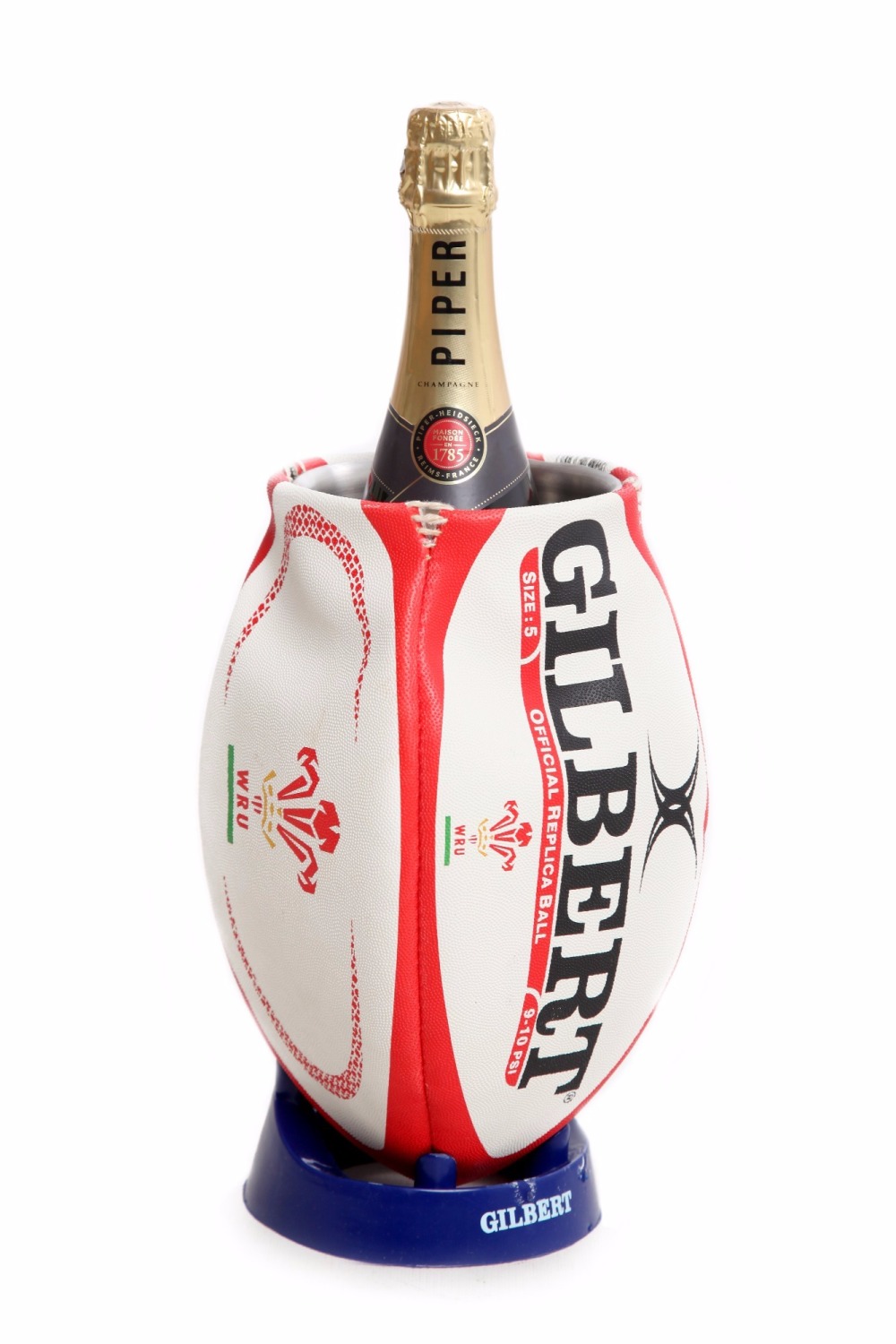Wales Rugby Ball Wine Cooler