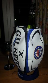Bath Rugby Ball Wine Cooler