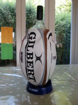 Harlequins Rugby Ball Wine Cooler