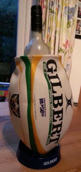2ND ONLY - Northampton Saints Rugby Ball Wine Cooler