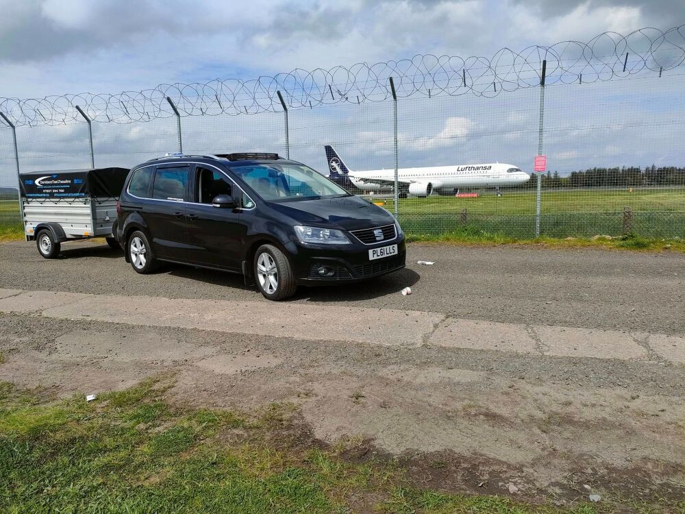 Edi Airport to Lundin Links / Inn at Lathones With trailer