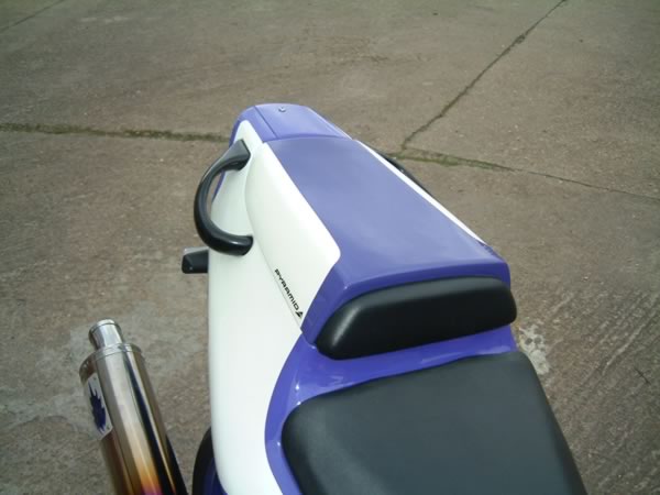 Kawasaki ZX7R / ZXR750 Solo Seat Cowl: Purple - White 13586