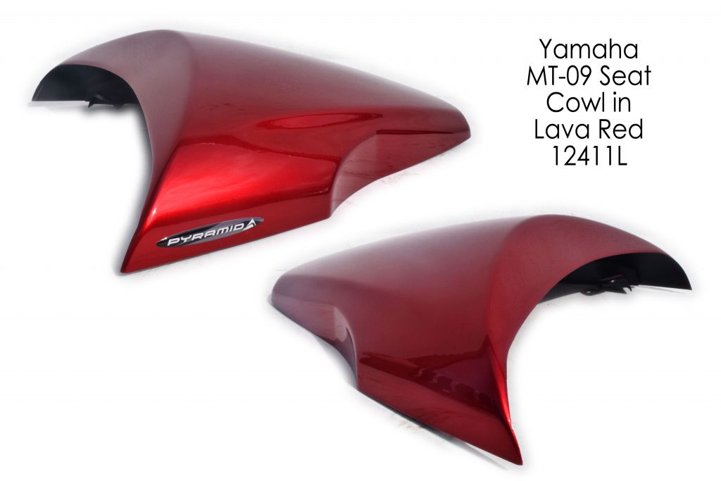 Yamaha MT09 / FZ09 Solo Seat Cowl: Lava Red 12411L