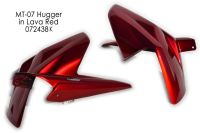Yamaha MT07 (13+) Rear Hugger: Metallic Red 072438K