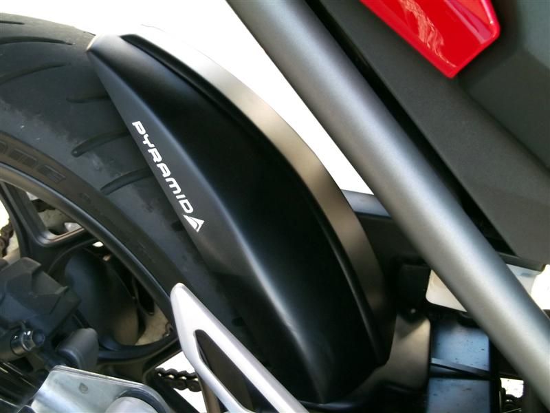 Honda NC700C Integra  Rear Hugger: Black 