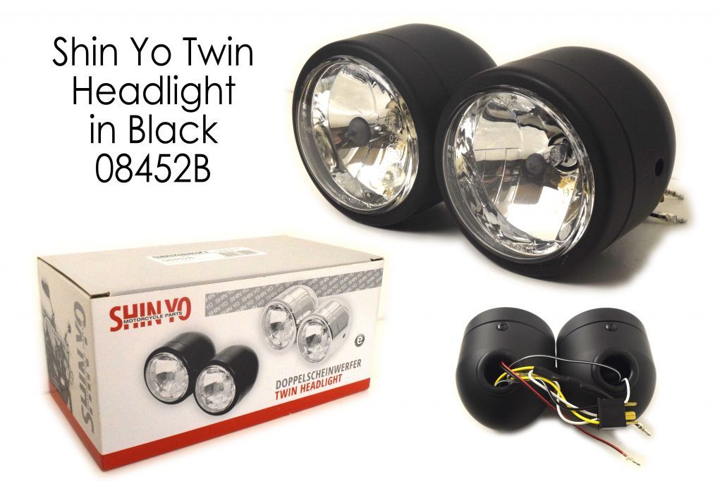 SHIN YO Twin headlight Shiny Black PAA223-336