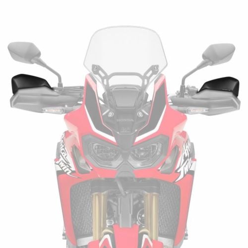 Honda CRF1000L Africa Twin (16+) Matt Black Handguard Extension 30100M