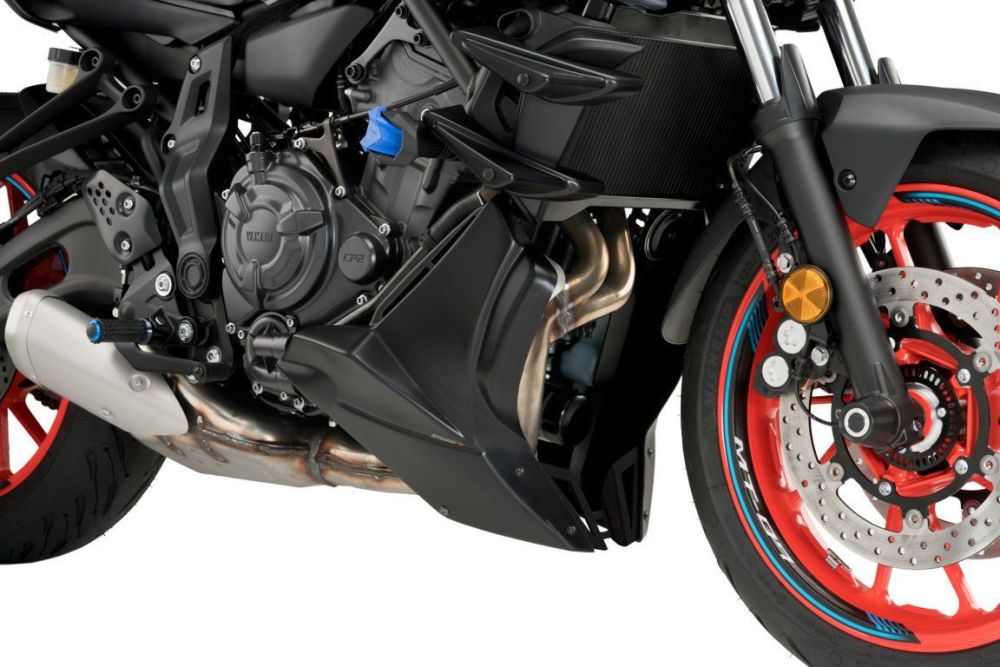 Yamaha MT07 (21+) Belly Pan / Engine Spoiler Matte Black M20624J